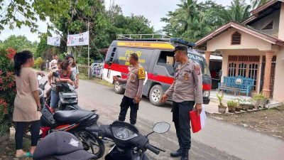 Personel Sat Binmas Polres Batu Bara Gelar “Jumat Curhat” untuk Tingkatkan Kamtibmas Menjelang Pilkada