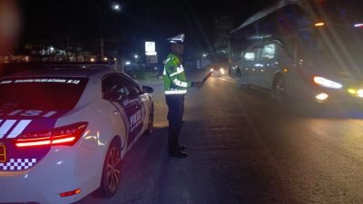 Polres Batu Bara Gelar Patroli Blue Light di Lokasi Rawan Macet dan Kecelakaan