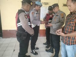 Polsek Medang Deras Lakukan Razia Internal Gaktibplin Cegah Judi Online di HP Personel