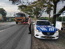 Satlantas Polres Batu Bara Gelar Patroli Kibas Bendera untuk Tingkatkan Keamanan dan Kelancaran Lalu Lintas
