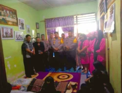 Kapolres Batubara dan Jajaran PJU Sampaikan Belasungkawa di Aspol Tanjung Tiram