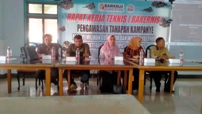 Rapat Kerja Teknis Pengawasan Pemilu 2024 di Batu Bara: Jamin Kelancaran dan Transparansi