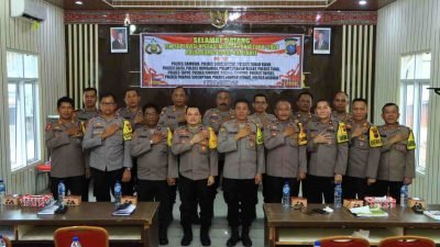 Biro Ops Polda Sumut Laksanakan Supervisi Operasi Mantap Praja Toba 2024 di Polres Samosir