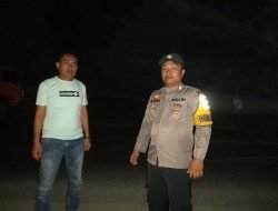 Polsek Lima Puluh Intensifkan Patroli Malam Hari untuk Menjaga Kamtibmas