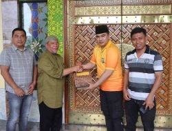 Kapolres Batu Bara Serahkan Bantuan Pembangunan Masjid Al-Munawaroh