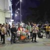 Kapolrestabes Medan dan Pejabat Utama Gelar Patroli Dialogis di Simpang Kesawan untuk Jaga Kamtibmas