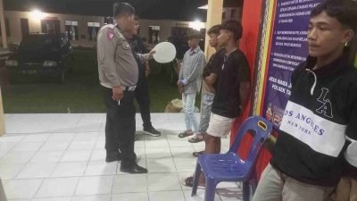 Polsek Tanah Jawa Ajak Remaja Jaga Keamanan Melalui Pembinaan pada Larut Malam