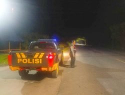 Personel Sat Samapta Polres Batu Bara Gelar Patroli Presisi Blue Light, Antisipasi Kejahatan 3C