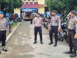Polres Langkat Jamin Pengamanan Kampanye Pasangan Calon Bupati dan Wakil Bupati Langkat