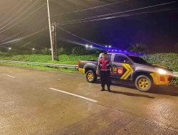 Sat Samapta Polres Batu Bara Gelar Patroli Blue Light untuk Antisipasi Kejahatan Jalanan