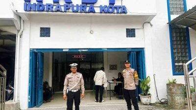 Pengamanan Gereja HKBP Indrapura Berjalan Aman dan Kondusif