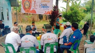Matanewstv Gelar Acara Syukuran HUT Ke-1 Secara Sederhana di Deli Serdang