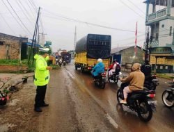 Polres Batu Bara Gelar Pengaturan Lalu Lintas di Sejumlah Titik Rawan, Tekan Angka Pelanggaran dan Kecelakaan