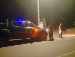 Patroli Blue Light Sat Samapta Polres Batu Bara Ciptakan Situasi Aman di Jalan Lintas Limapuluh – Tanjung Tiram