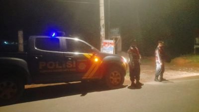 Patroli Blue Light Sat Samapta Polres Batu Bara Ciptakan Situasi Aman di Jalan Lintas Limapuluh – Tanjung Tiram