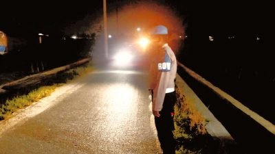 Polsek Indrapura Laksanakan Patroli Malam Antisipasi Gangguan Kamtibmas