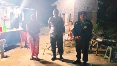 Polsek Lima Puluh Gelar Patroli Malam, Pastikan Keamanan Wilayah Tetap Kondusif