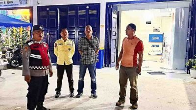 Patroli Malam Polsek Labuhan Ruku, Antisipasi Gangguan Kamtibmas di Wilayah Hukum Polres Batu Bara