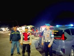 Polsek Labuhan Ruku Gelar Patroli Malam, Pastikan Keamanan di Wilayah Hukum Polres Batu Bara