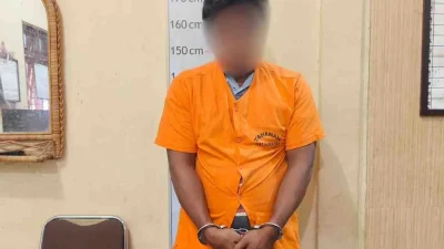 Polsek Kuala Polres Langkat Amankan Terduga Pelaku Peredaran Narkotika Jenis Ganja
