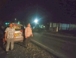 Patroli Malam Polsek Lima Puluh: Wujudkan Kamtibmas Aman dan Kondusif