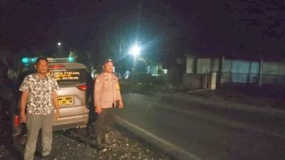 Patroli Malam Polsek Lima Puluh: Wujudkan Kamtibmas Aman dan Kondusif