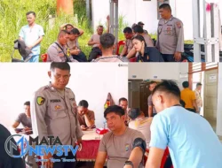 Pasca Pemungutan Suara, Sidokkes Polres Nias Selatan Gelar Patroli Kesehatan Personel
