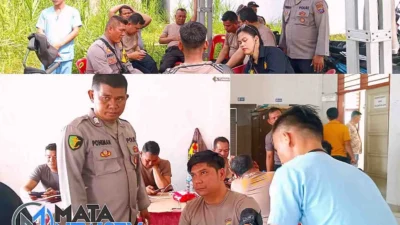 Pasca Pemungutan Suara, Sidokkes Polres Nias Selatan Gelar Patroli Kesehatan Personel