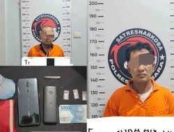 Empat Pelaku Kepemilikan Sabu Diamankan Satnarkoba Polres Batubara