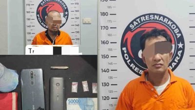 Empat Pelaku Kepemilikan Sabu Diamankan Satnarkoba Polres Batubara