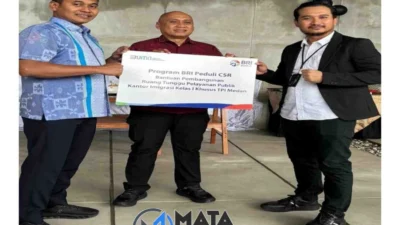 PT BRI Cabang Medan Gatot Subroto Salurkan Bantuan CSR untuk Imigrasi Kelas I TPI Medan