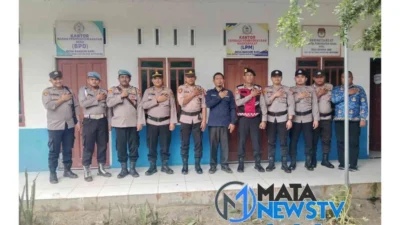 Personel Samapta Polda Sumut Pastikan Keamanan Logistik Pilkada di Kabupaten Batu Bara