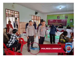 Polres Langkat dan Jajaran Amankan Rapat Pleno Rekapitulasi Pilkada 2024