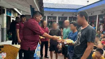 Lapas Kotapinang Penuhi Hak Warga Binaan Dengan Pembagian Peralatan Mandi