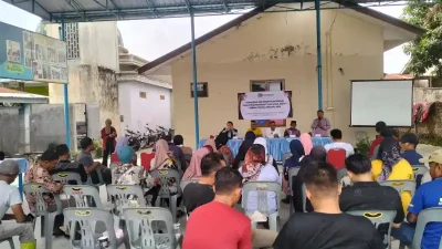 KPU Deli Serdang Dan Media Tribun Sumut Laksanakan Sosdik Pemilih