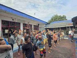 Lapas Kotapinang Gelar “Sabtu Ceria” Dan Senam Pagi