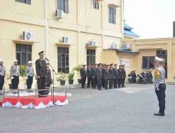 Polres Labuhanbatu Selatan Gelar Upacara Peringatan Hari Pahlawan