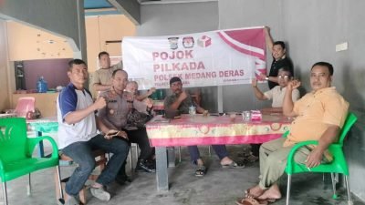 Kapolsek Medang Deras Gelar Kegiatan “Pojok Pilkada” untuk Jaga Kondusifitas Jelang Pilkada Serentak 2024