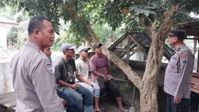 Satbinmas Polres Batu Bara Lakukan Giat Cooling System di Desa Simpang Dolok untuk Jaga Kondusivitas Jelang Pilkada