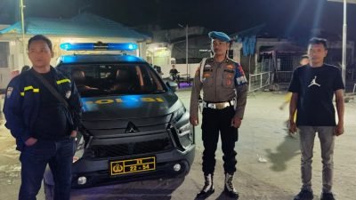 Personel Polsek Labuhan Ruku Gelar Patroli untuk Ciptakan Situasi Kondusif di Wilayah Batu Bara
