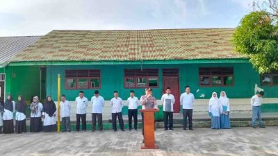 Polsek Medang Deras Sosialisasikan Bahaya Geng Motor dan Kejahatan Jalanan di Sekolah Al-Wasliyah