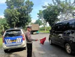 Patroli Satlantas Polres Batubara di Wilayah Hukumnya