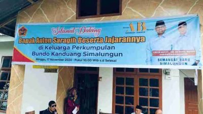Bundo Kanduang Kabupaten Simalungun Deklarasi Dukung Pasangan Haji Anton Ahmad Saragih-Benny Gusman Sinaga