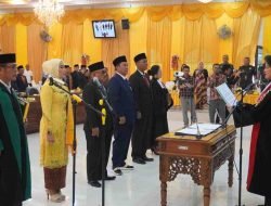 Kapolres Langkat Hadiri Pelantikan Pimpinan DPRD Periode 2024-2029