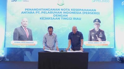 Pelindo dan Kejaksaan Tinggi Riau Jalin Kerja Sama Penanganan Masalah Hukum