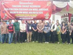 KPU Kota Medan Gelar Simulasi Pungut dan Hitung Suara