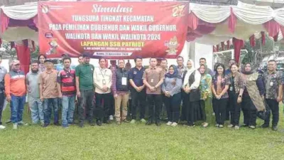 KPU Kota Medan Gelar Simulasi Pungut dan Hitung Suara