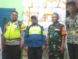 Sigap dan Profesional PPS Desa baru dalam Distribusi Kotak Suara Ke TPS