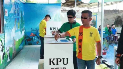 Antusiasme WBP Lapas Kelas IIA Rantauprapat Memberikan Hak Suara Mereka di Pilkada Tahun 2024