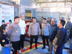 Kapolres Labuhanbatu Dampingi Pamatwil Polda Sumut Monitoring Pilkada 2024